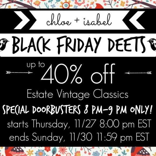 Black Friday - Up to 40% Off